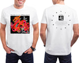 DRAGON Year of the Dragon Chinese Zodiac white Classic t-shirt Zodiac Birth Years: 1928, 40, 52, 64, 76, 88, 00, 2012, 2024 FREE GREETING CARD W/ORDER