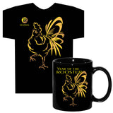 Asian Oriental Chinese Zodiac Horoscope Animal Neon-NRG T-Shirt & Mug Gift Set with FREE Gift Card