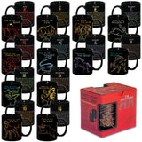 Asian Oriental Chinese Zodiac Animal Sign T-SHIRT AND COFFEE MUG GIFT SET with Greeting Card
