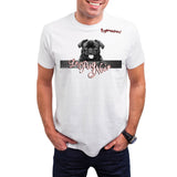 Z PUG SHIRT, Black Pug Dog Shirt, "Le Pug Noir", The Black Pug T-Shirt