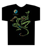 Year of the Monkey Black t-shirt Neon-NRG Design Zodiac Birth Years: 1932, 44, 56, 68, 80, 92, 04, 2016 FREE GREETING CARD W/ORDER