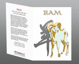 Year of the RAM (Goat) Asian Chinese Oriental Zodiac 6 pc. COMBO GIFT SET