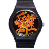 Year of the Rooster novelty wrist watch Birth Years 1933, 45, 57, 69, 81, 93, 05, 2017