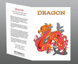 Year of the Dragon Chinese Zodiac white Classic t-shirt Zodiac Birth Years: 1928, 40, 52, 64, 76, 88, 00, 2012, 2024 FREE GREETING CARD W/ORDER